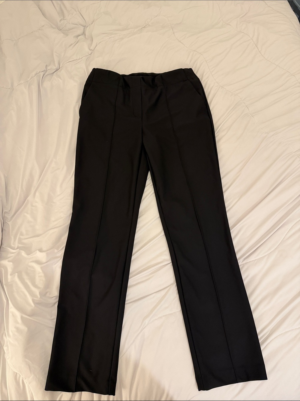 Christian Siriano Black Tailored Dress Trousers